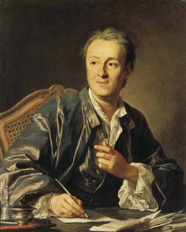 LOO, Carle van Portrait of Diderot Norge oil painting art